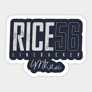 Monty Rice Tennessee Elite Sticker